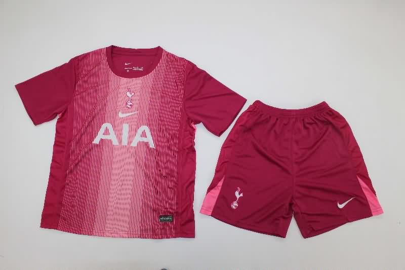Kids Tottenham Hotspur 25/26 Purple Soccer Jersey And Shorts