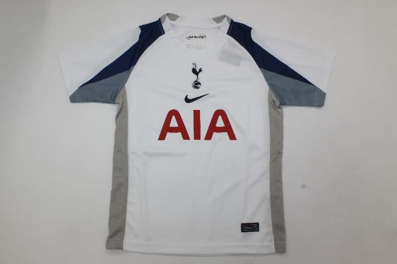 Kids Tottenham Hotspur 25/26 Home Soccer Jersey And Shorts