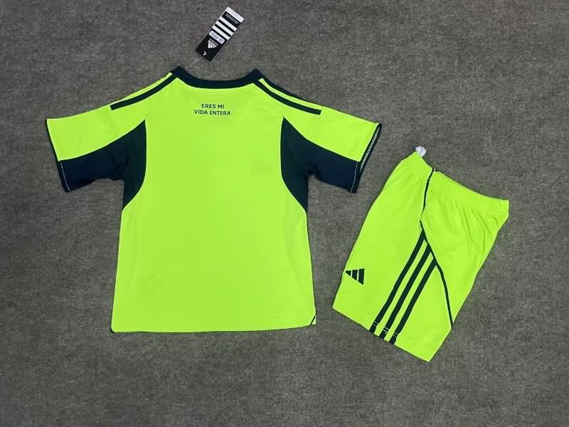 Kids Universidad Chile 2025 Third Soccer Jersey And Shorts