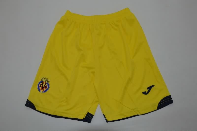 Kids Villarreal 25/26 Home Soccer Jersey And Shorts