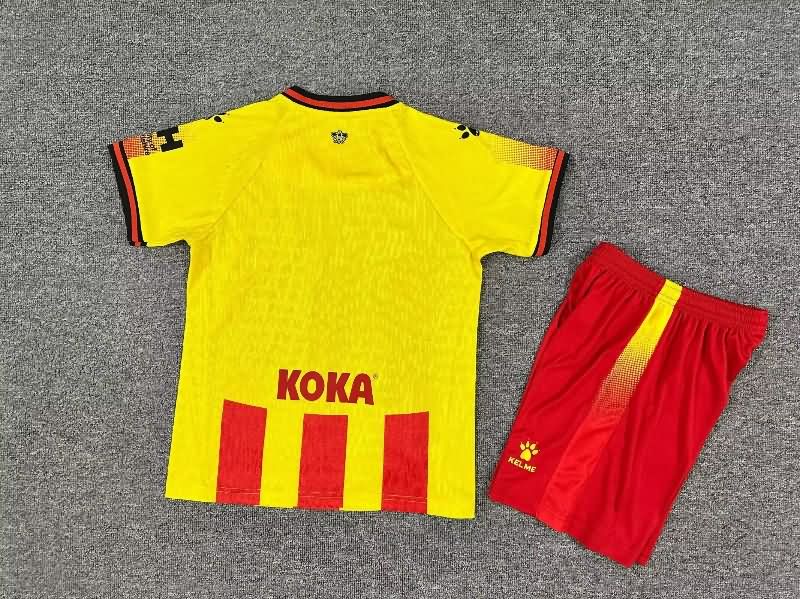Kids Watford 25/26 Home Soccer Jersey And Shorts