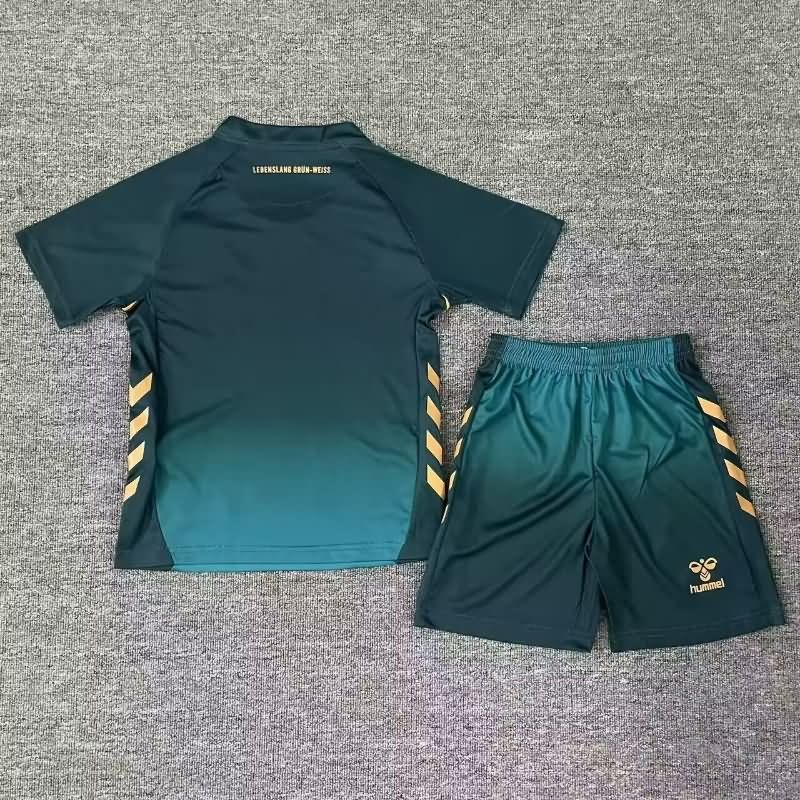 Kids Werder Bremen 25/26 Third Soccer Jersey And Shorts