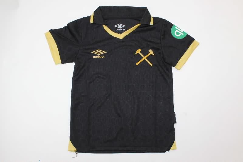 Kids West Ham 25/26 Third Soccer Jersey And Shorts