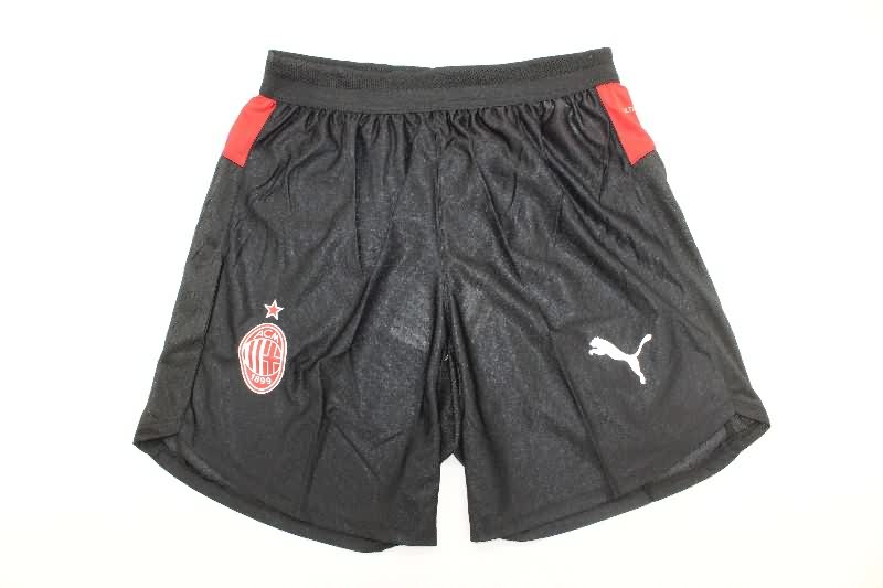 AAA Quality AC Milan 25/26 Home Soccer Shorts (Player) AAA Quality AC Milan 25/26 Home Soccer Shorts (Player)