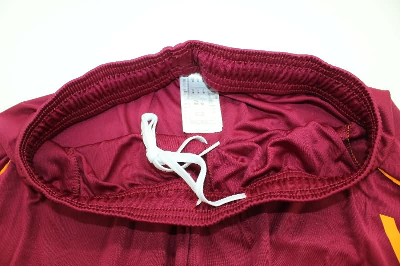 AAA Quality AS Roma 25/26 Home Soccer Shorts (Player)