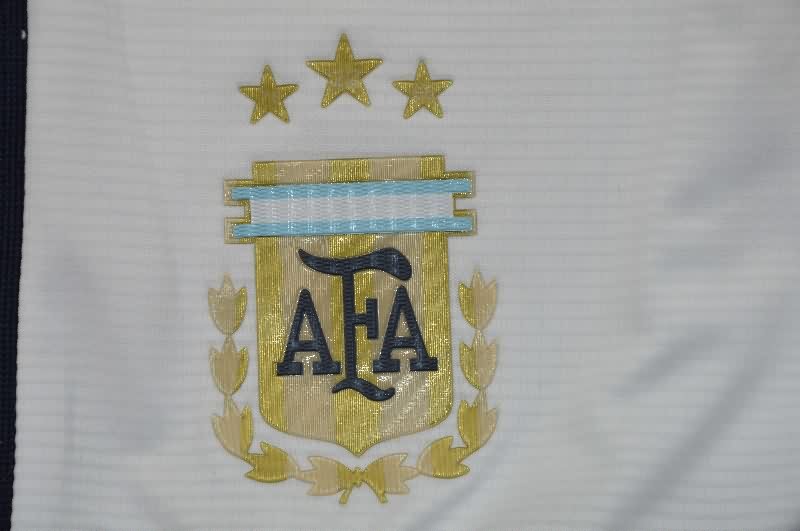 AAA Quality Argentina 2026 White Soccer Shorts (Player)
