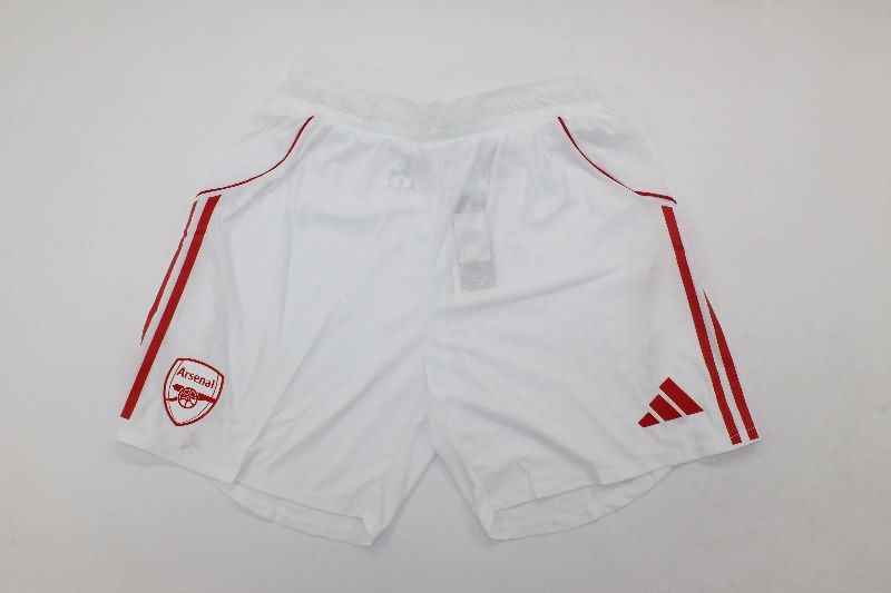 AAA Quality Arsenal 25/26 Home Soccer Shorts (Player)