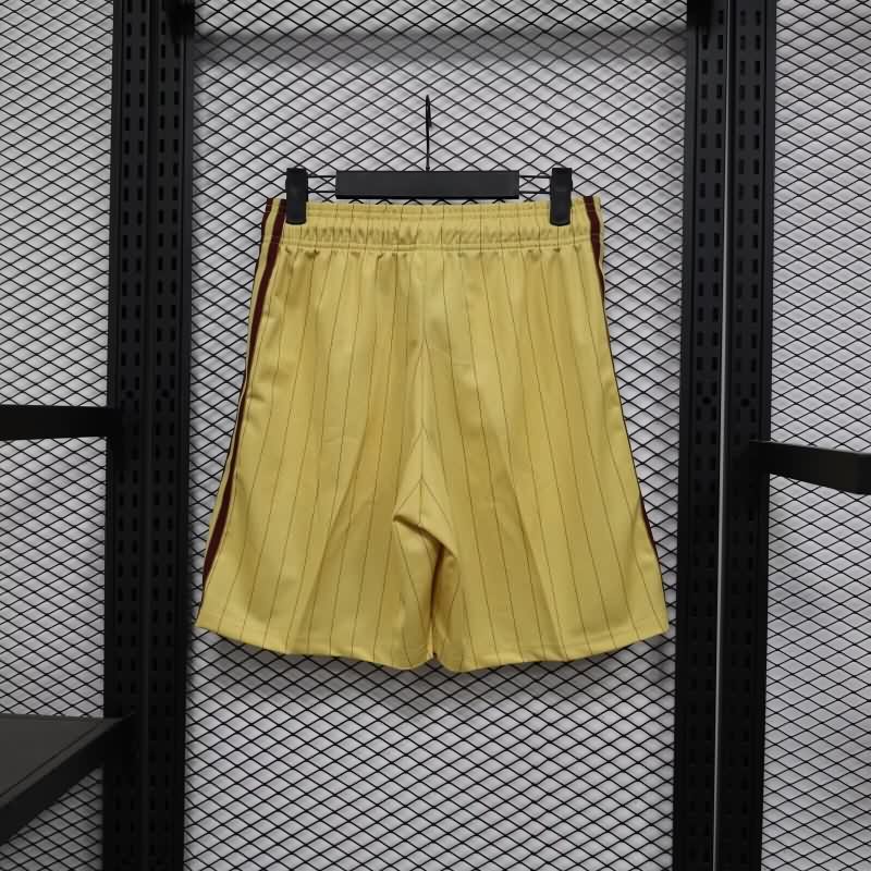AAA Quality Arsenal 25/26 Yellow Soccer Shorts
