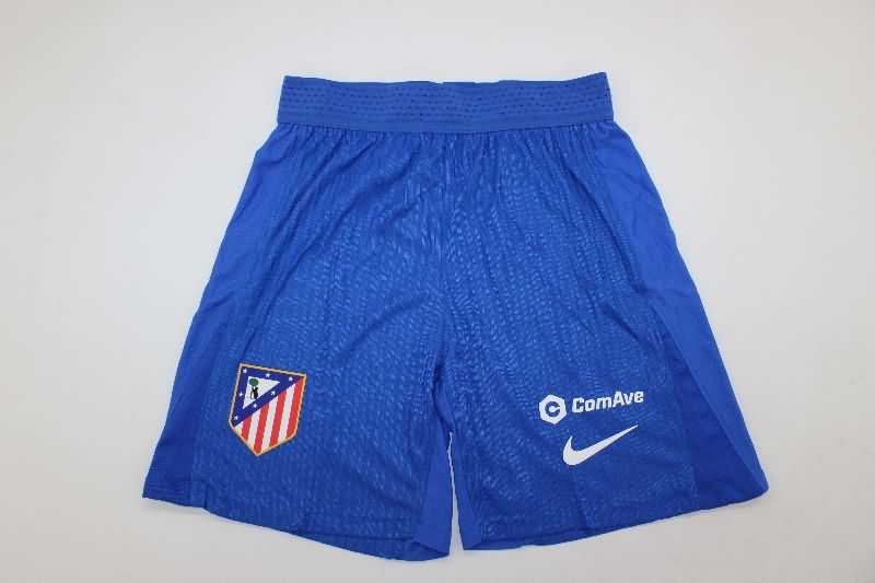 AAA Quality Atletico Madrid 25/26 Home Soccer Shorts (Player)