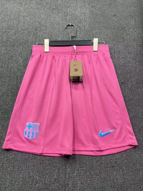 AAA Quality Barcelona 25/26 Pink Soccer Shorts