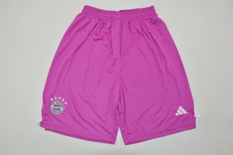 AAA Quality Bayern Munich 25/26 Goalkeeper Purple Soccer Shorts