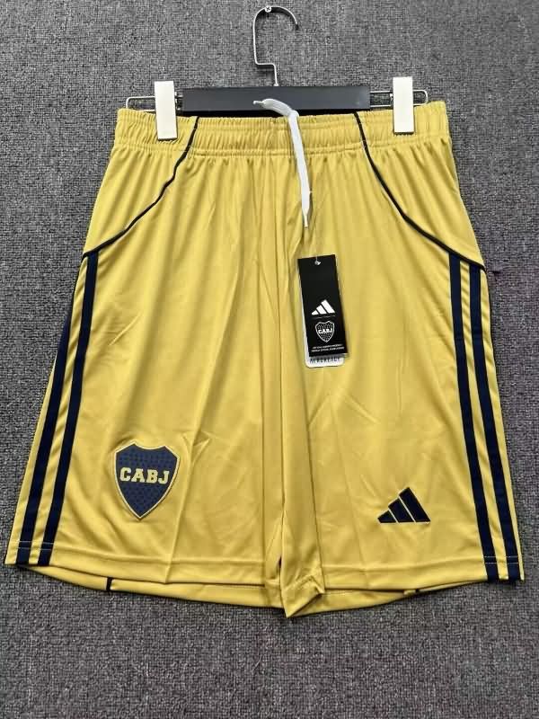 AAA Quality Boca Juniors 2025 Away Soccer Shorts