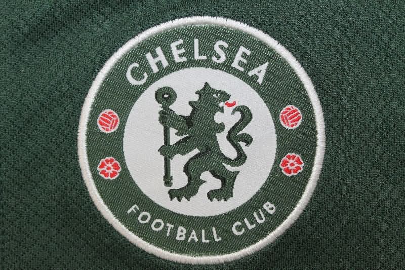 AAA Quality Chelsea 2025/26 Away Green Soccer Shorts