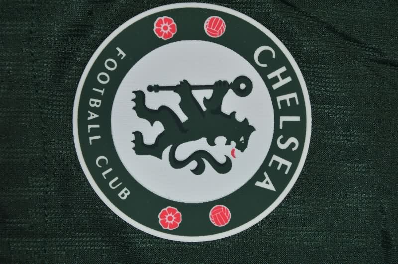 AAA Quality Chelsea 2025/26 Away Green Soccer Shorts (Player)