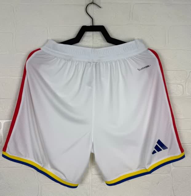 AAA Quality Colombia 2026 Home White Soccer Shorts (Player)