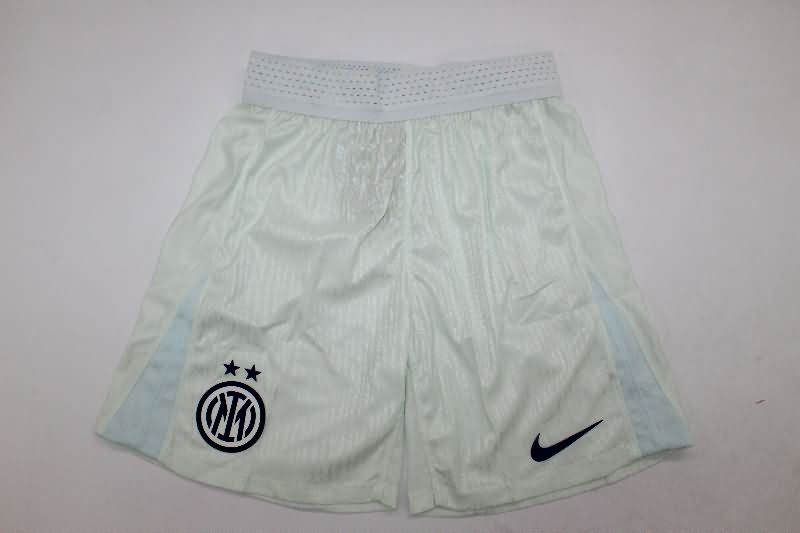 AAA Quality Inter Milan 25/26 Away Soccer Shorts (Player)