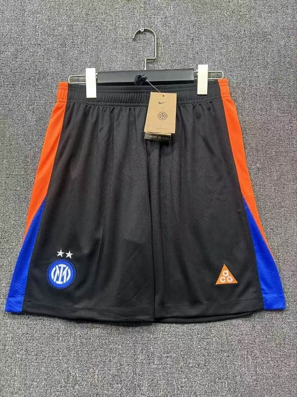 AAA Quality Inter Milan 25/26 Fourth Soccer Shorts AAA Quality Inter Milan 25/26 Fourth Soccer Shorts
