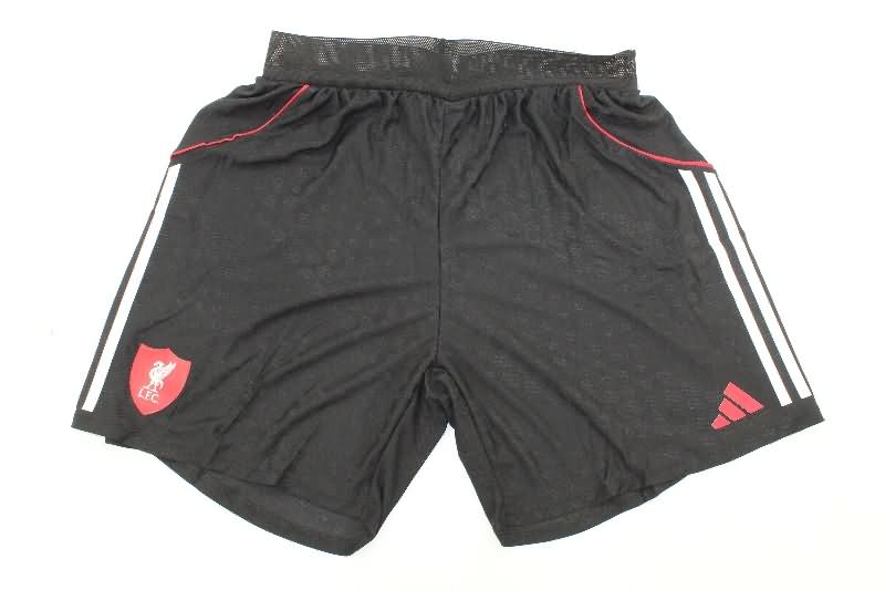 AAA Quality Liverpool 25/26 Black Soccer Shorts (Player)