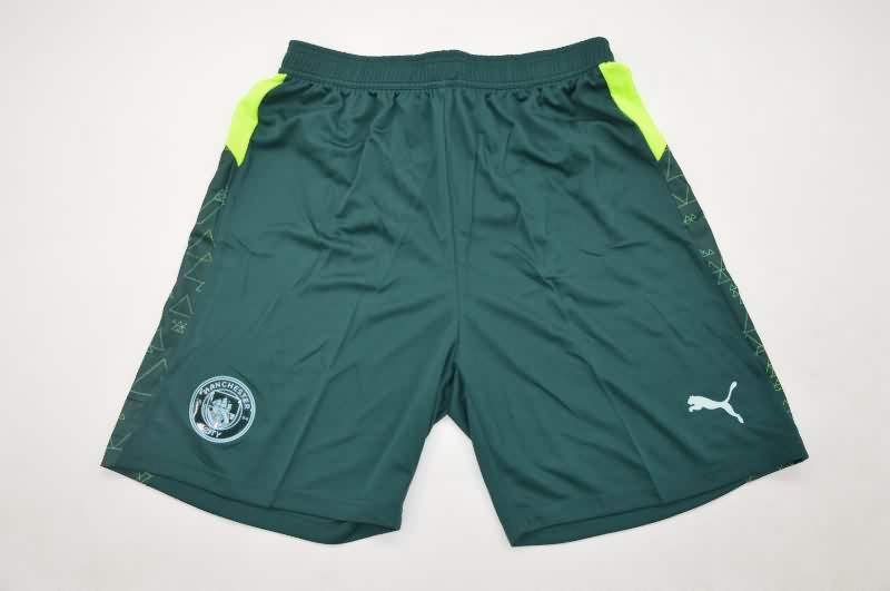AAA Quality Manchester City 25/26 Fourth Soccer Shorts