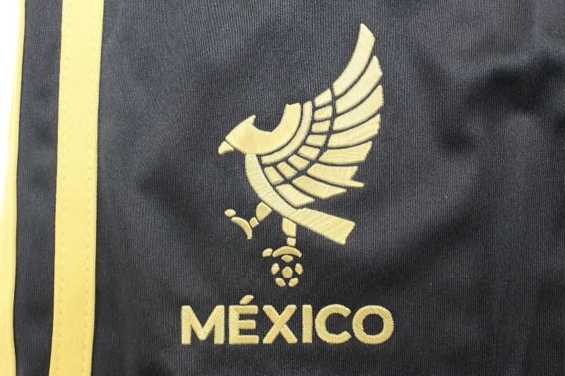 AAA Quality Mexico 2025 Gold Cup Black Soccer Shorts