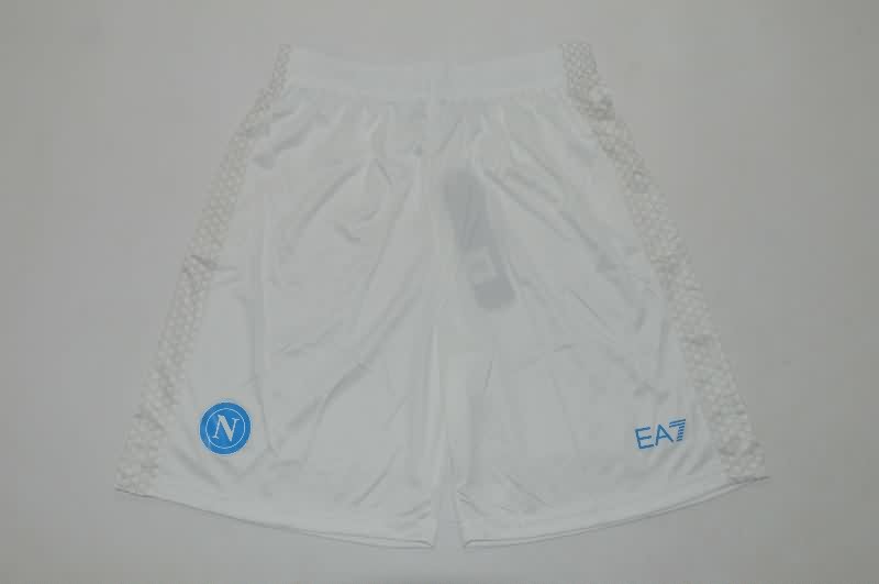 AAA Quality Napoli 25/26 Home White Soccer Shorts