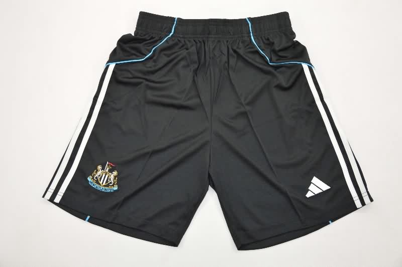 AAA Quality Newcastle United 25/26 Black Soccer Shorts