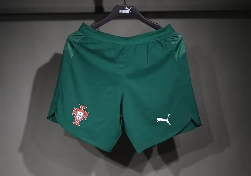 AAA Quality Portugal 2025 Home Soccer Shorts (Player)