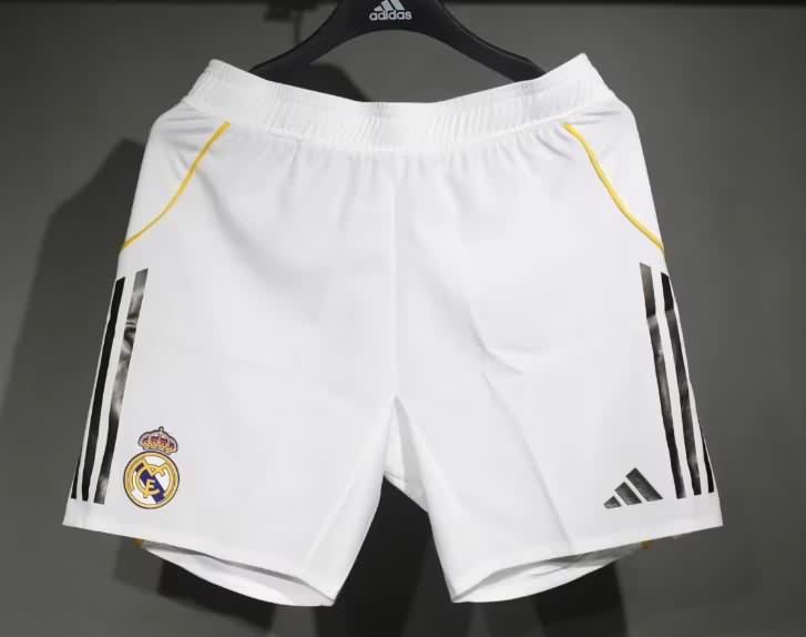 AAA Quality Real Madrid 2025/26 Home Soccer Shorts (Player)