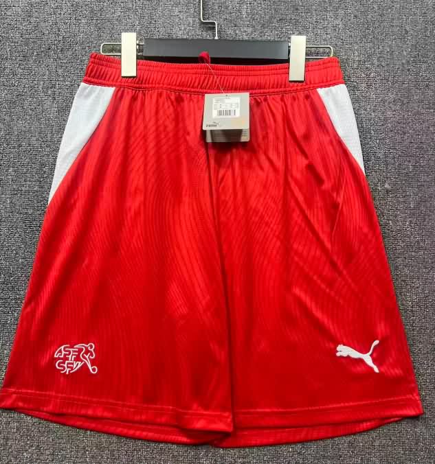 AAA Quality Switzerland 2026 Home Soccer Shorts AAA Quality Switzerland 2026 Home Soccer Shorts