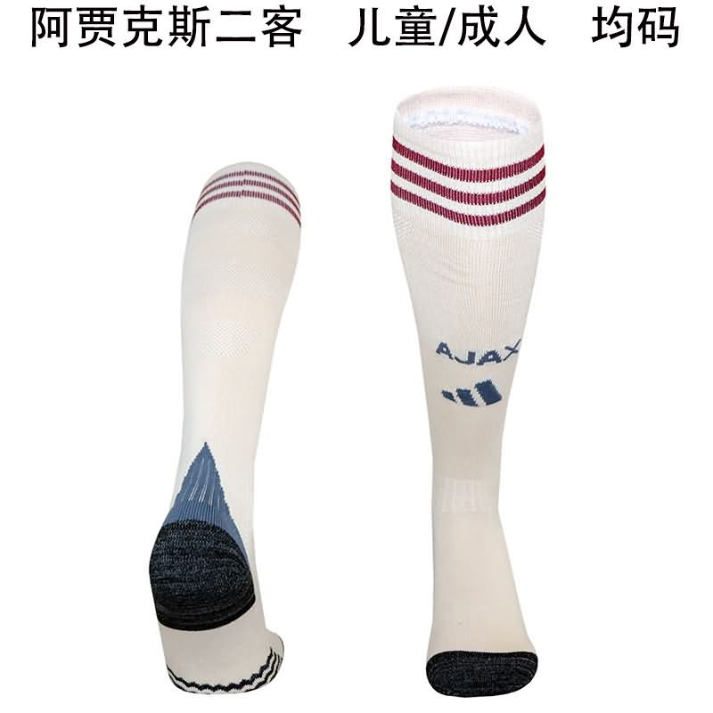 AAA Quality Ajax 25/26 Third Soccer Socks