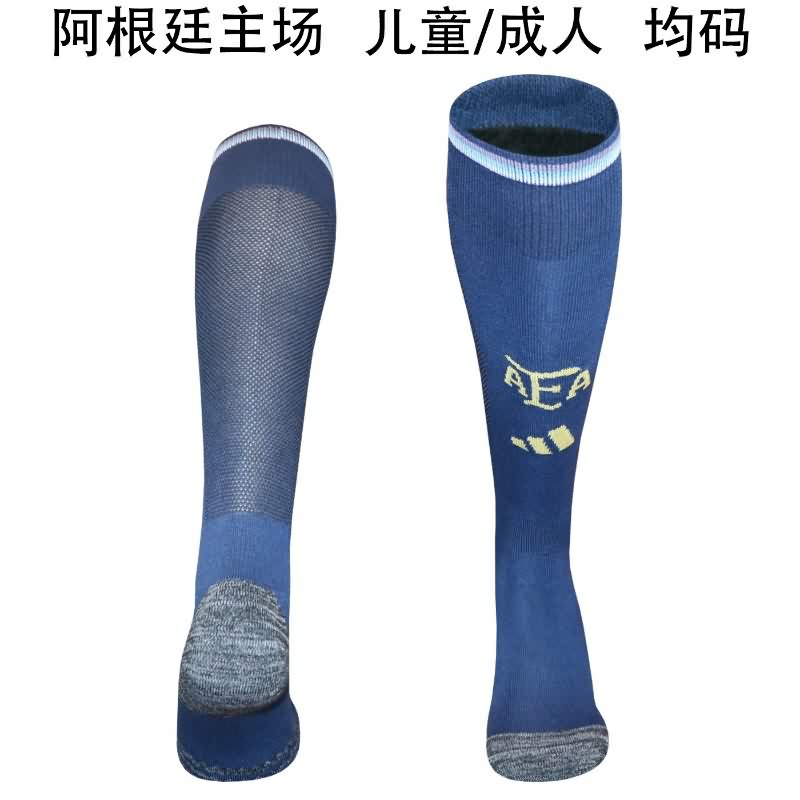 AAA Quality Argentina 2026 Home Soccer Socks