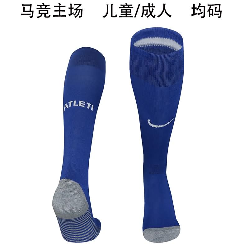 AAA Quality Atletico Madrid 25/26 Home Soccer Socks