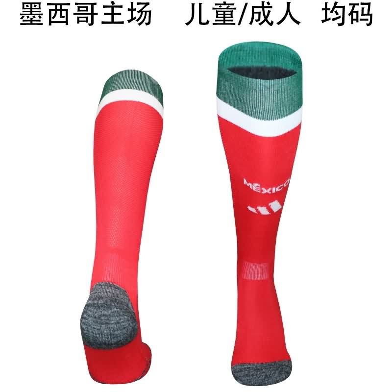 AAA Quality Mexico 2026 Home Soccer Socks