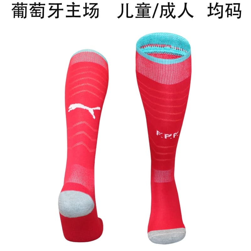 AAA Quality Portugal 2026 Home Soccer Socks