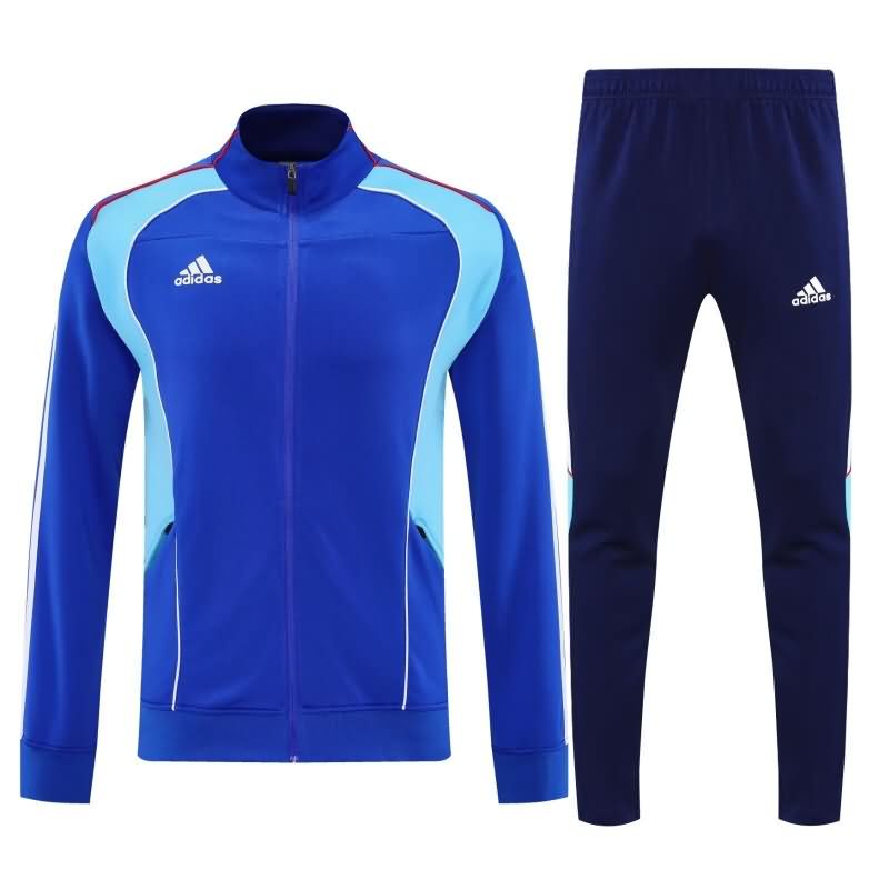 AAA Quality Adidas 2025 Blue Soccer Tracksuit 03