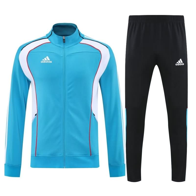 AAA Quality Adidas 2025 Light Blue Soccer Tracksuit