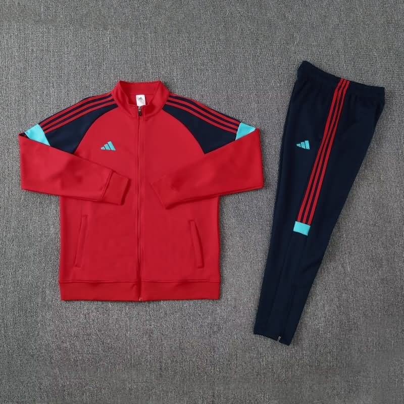 AAA Quality Adidas 2025 Red Soccer Tracksuit