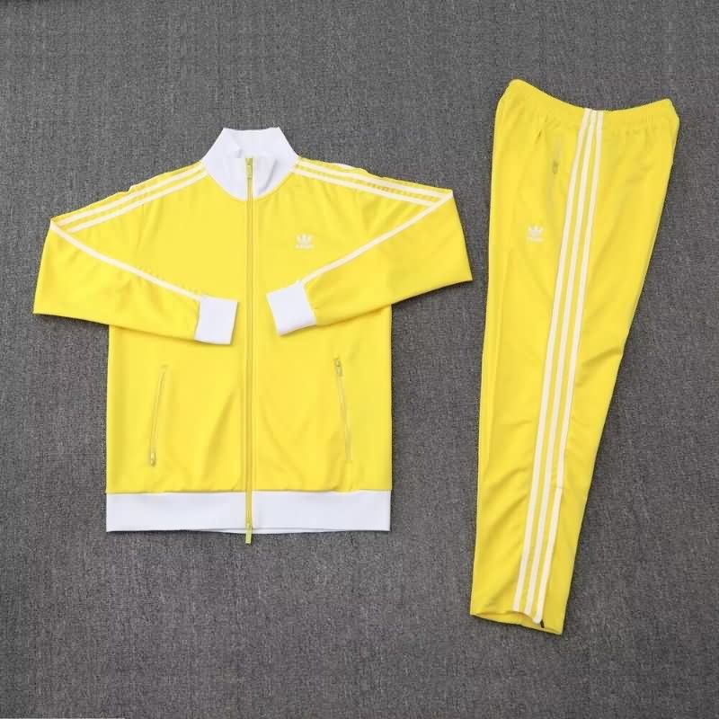 AAA Quality Adidas 2025 Yellow Soccer Tracksuit 02