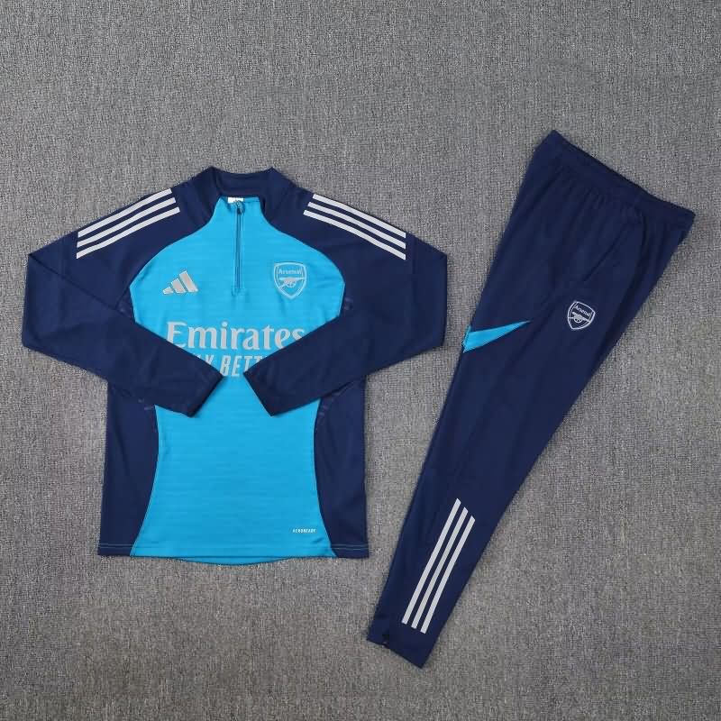AAA Quality Arsenal 25/26 Blue Soccer Tracksuit 02