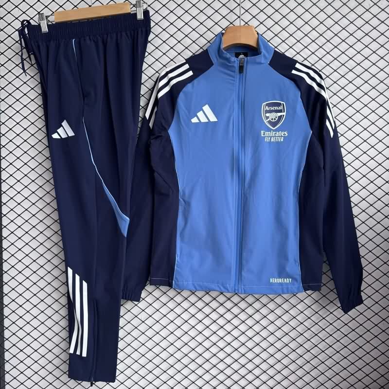 AAA Quality Arsenal 25/26 Blue Soccer Tracksuit 04