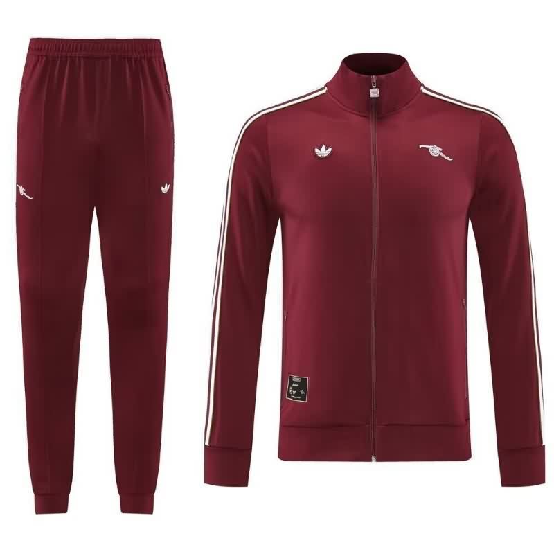 AAA Quality Arsenal 25/26 Red Soccer Tracksuit 05