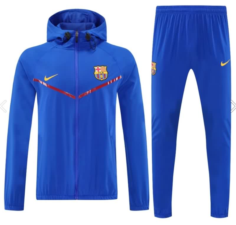 AAA Quality Barcelona 25/26 Blue Soccer Tracksuit 04
