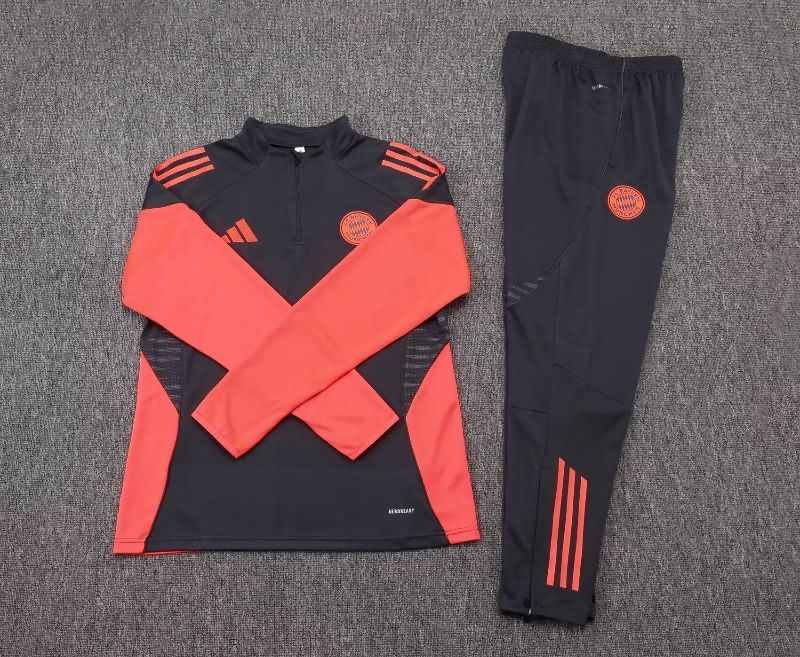 AAA Quality Bayern Munich 25/26 Black Soccer Tracksuit 02 AAA Quality Bayern Munich 25/26 Black Soccer Tracksuit 02