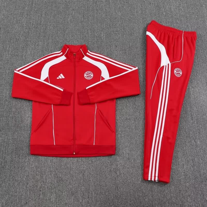 AAA Quality Bayern Munich 25/26 Red Soccer Tracksuit AAA Quality Bayern Munich 25/26 Red Soccer Tracksuit