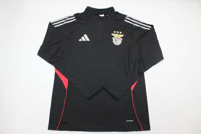 AAA Quality Benfica 25/26 Black Soccer Tracksuit