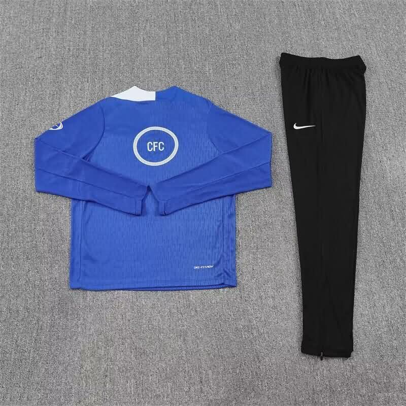 AAA Quality Chelsea 25/26 Blue Soccer Tracksuit