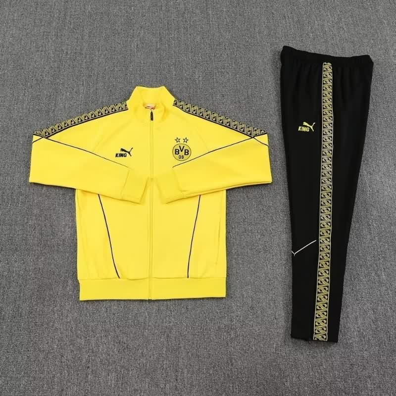 AAA Quality Dortmund 25/26 Yellow Soccer Tracksuit