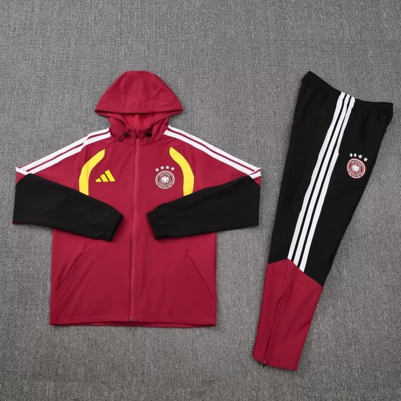 AAA Quality Germany 2026 Red Soccer Tracksuit 03 AAA Quality Germany 2026 Red Soccer Tracksuit 03