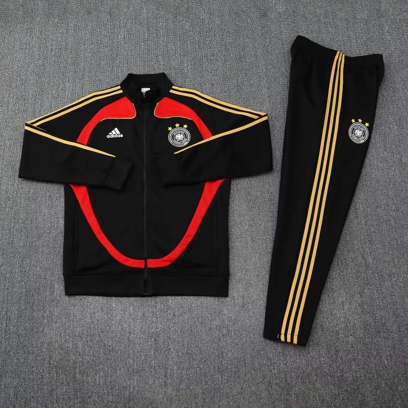 AAA Quality Germany 2025 Black Soccer Tracksuit