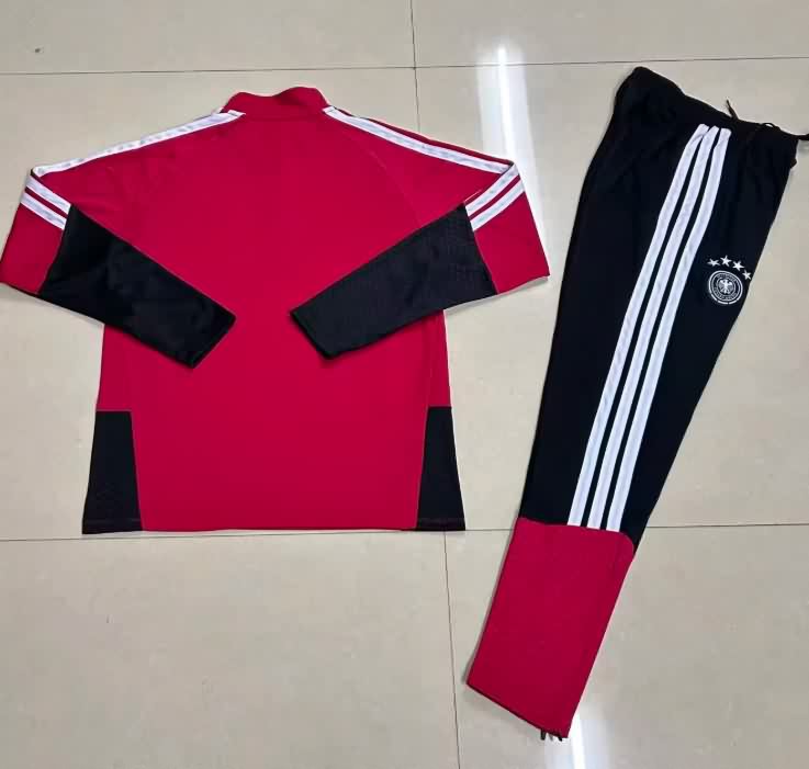 AAA Quality Germany 2026 Red Soccer Tracksuit